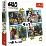 Puzzle 4In1 Mandalorian Si Lumea Lui