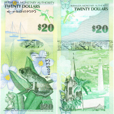 Bermuda 20 Dolari 2009 P-60a UNC