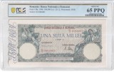 100000 lei dec 1946 PCGS65 UNC bancnota gradata