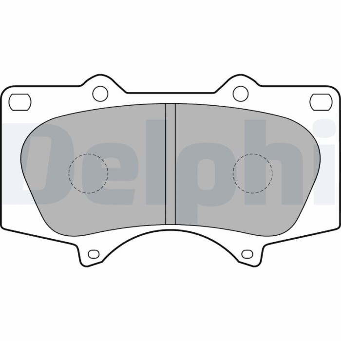 DELPHI LP1782 set placute frana,frana disc