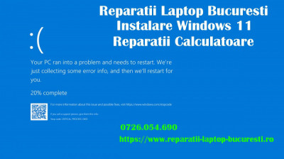 Reparatii PC Bucuresti Service Laptop la domiciliu Instalare windows 10 sau 11 foto