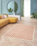 Covor Belgian, Sherpa 52992, Crem/Roz Pal, Diverse Dimensiuni - 120x170 cm