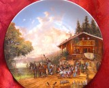 FARFURIE DECORATIVA PORTELAN - BRADEX EDITIE LIMITATA SEMNAT CHRISTIAN LUCKEL