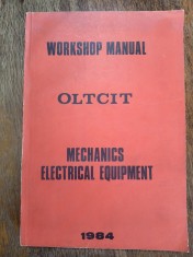 Manual de reparatii Oltcit partea mecanica si electrica 1984 / R4F