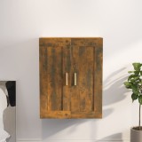 vidaXL Dulap de perete, stejar fumuriu, 69,5x32,5x90 cm lemn compozit 817393