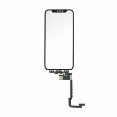 Touchscreen compatibil cu iphone xs + banda + oca, oem, black foto