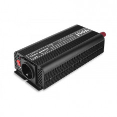 Volt Polska SINUS 500 Invertor auto de la 12V la 230V (amplificator de tensiune) 500W/1000W unde sinusoidale pure