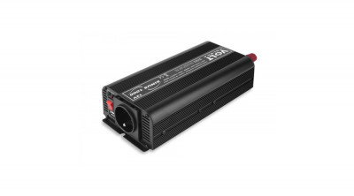 Volt Polska SINUS 500 Invertor auto de la 12V la 230V (amplificator de tensiune) 500W/1000W unde sinusoidale pure foto