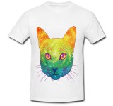 Cumpara ieftin Tricou &quot; Portret pisica colorata &quot;