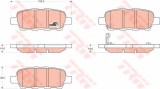 Set placute frana,frana disc INFINITI FX (2002 - 2008) TRW GDB3294