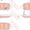 Set placute frana,frana disc NISSAN MURANO (Z51) (2007 - 2016) TRW GDB3294