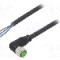 Conector M8, 4 pini, clasa etanseitate IP65, IP66K, IP67, MURR ELEKTRONIK - 7000-08101-6111000
