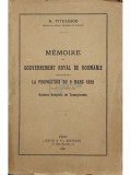 N. Titulesco - Memoire du Gouvernement Royal de Roumanie concernat la proposition du 9 mars 1928 (editia 1928)
