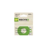 Set 4 baterii reincarcabile AAA / R03 Ni-MH GP ReCyko 650mAh