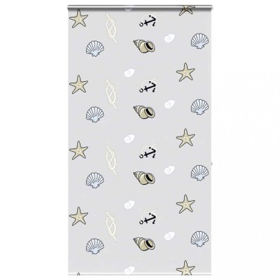vidaXL Jaluzea cu role de duș cu casetă 140x240 cm lățime materială 4015016 foto
