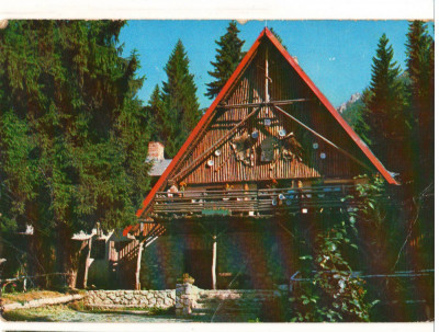 CPI B 11273 CARTE POSTALA - POIANA BRASOV. COLIBA HAIDUCILOR foto