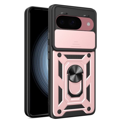 Husa Google Pixel 9 protectie camera Techsuit CamShield Series, roz foto