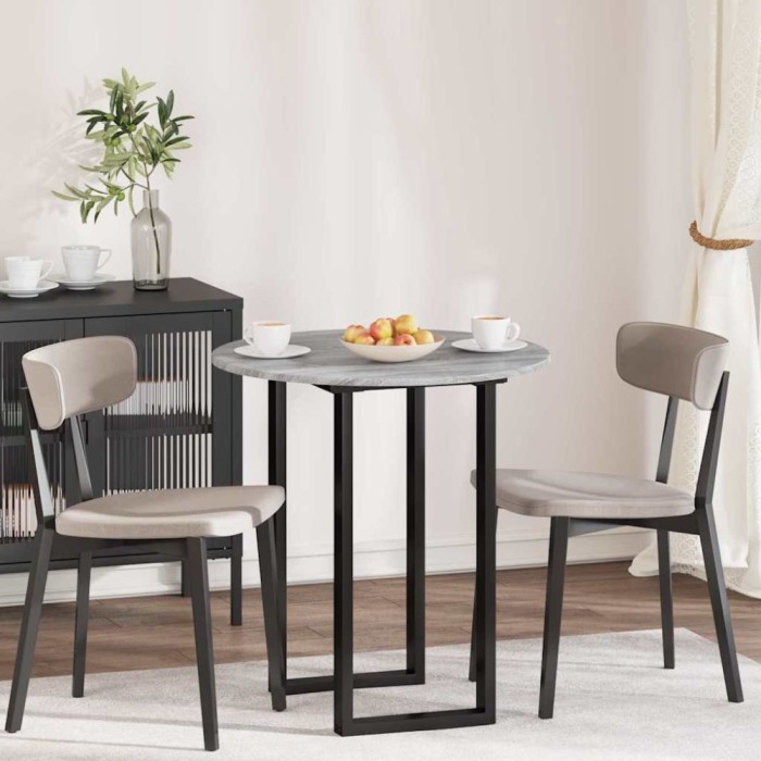 vidaXL Placă de masă sonoma gri 70 x 70 x 1.5 cm Lemn compozit 880417