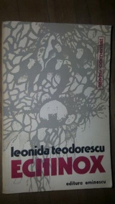 Echinox- Leonida Teodorescu foto