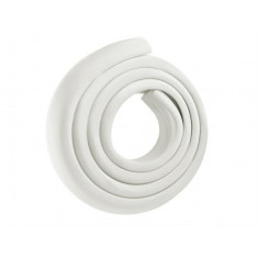 Banda protectie colturi mobila, 3x3,5x200 cm, spuma, alb