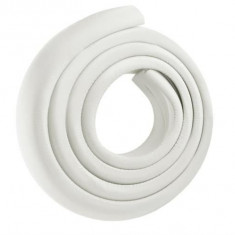 Banda protectie colturi mobila, 3x3,5x200 cm, spuma, alb