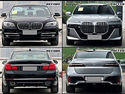 Pachet Exterior Complet BMW Seria 7 Series F01 (2008-2015) Conversie la G70 2022 Design Performance AutoTuning foto