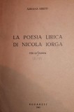 LA POESIA LIRICA DI NICOLA IORGA