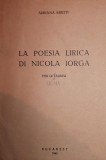 LA POESIA LIRICA DI NICOLA IORGA