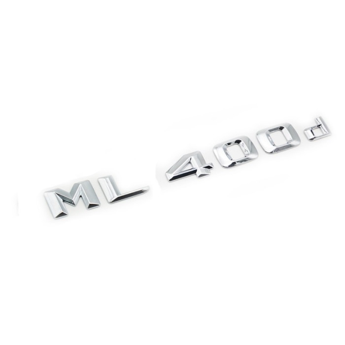 Emblema ML 400d pentru spate portbagaj Mercedes