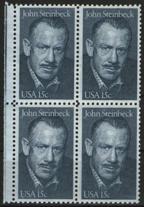 Statele Unite 1979 - John Steinbeck (1902-1968), neuzata de 4