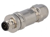 Mufă M12 5 PIN tată DeviceNet/CANopen pe cablu IP67