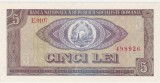 Bancnotă Rom&acirc;nia 5 lei 1966 &ndash; seria E.0107 &ndash; Republica Socialistă Rom&acirc;nia