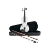 Vioara Clasica Lemn 4/4 Alba, Toc+Arcus Inclus, Ideallstore, Incepatori/Avansati, Molid