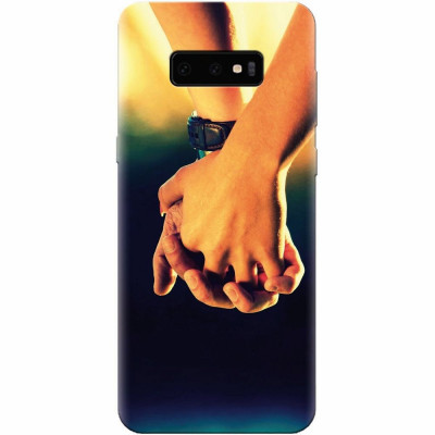 Husa silicon pentru Samsung Galaxy S10 Lite, Couple Holding Hands foto