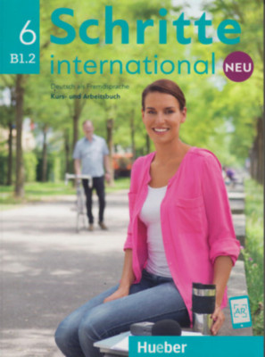 Schritte International Neu 6 Kursbuch+Arbeitsbuch+CD - Niveau B1/2 - Katja Hanke foto