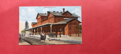 Vrancea Marasesti Gara Railway Station Bahnhof Cenzura foto