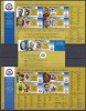 DB1 FIFA 100 Ani Ghana MS + Dominica MS + SS MNH Fotbal Cruyff Eusebio, Nestampilat