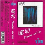 UB40 - Promises And Lies, Caseta audio, Album, Casa de discuri Vivo, Made in Romania, Stare Foarte Buna
