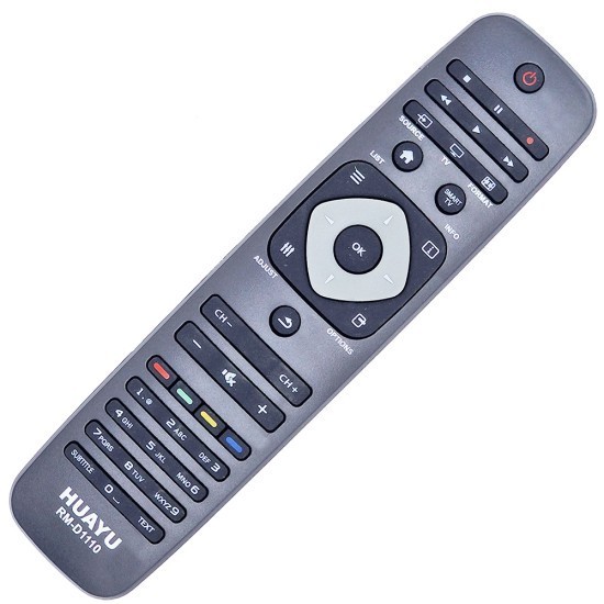 RM-D1110 Telecomanda pentru LCD/LED PHILIPS cu coduri SAA3010 și PHILIPS (POWER+TASTA&quot;1&quot;-SAA3010, POWER+TASTA&quot;2&quot;-PHILIPS)