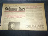ZIARUL ROMANIA LIBERA 28 IANUARIE 1950