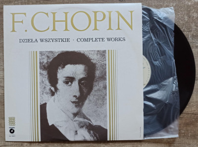 F. Chopin, Complete Works// disc vinil foto