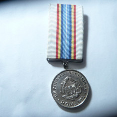 Medalia pt. Servicii deosebite aduse apararea Oranduirii Sociale si de Stat RSR