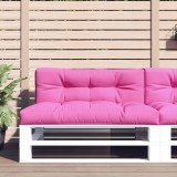 vidaXL Pernă de paleți, roz, 120x40x12 cm, textil