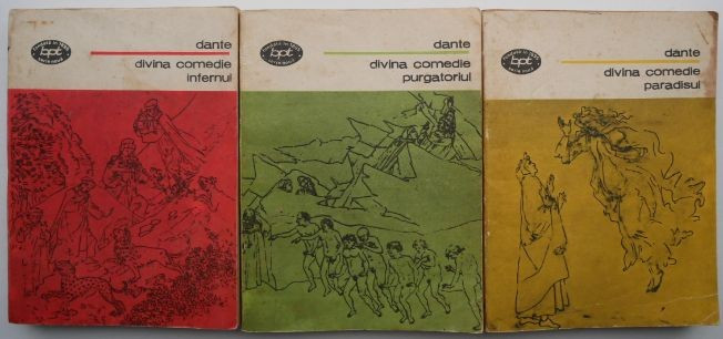 Divina comedie (3 volume) &ndash; Dante Aligheri