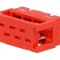 Adaptor Micro-MaTch 6 PIN IDC THT pentru PCB și cablu-bandă