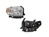 Far TOYOTA TUNDRA, 05.2013-2018, partea dreapta, fara day running lumini; Type= USA; HB2+PY27/7W+W5W; electrical; inel cromat; halogen,