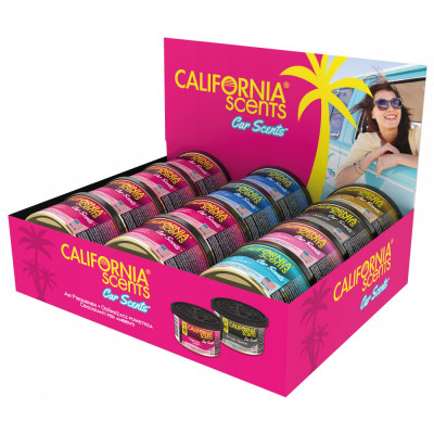 Set 12 Buc Odorizant California Scents&amp;reg; Car Scents Mix Arome 12 X 42G AMT34-048 foto