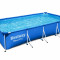 Piscina Bestway, cu cadru metalic, 400 x 211 x 81 cm, include pompa de filtrare