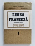 Limba franceza, manual anul I de studiu, Doina Popa Scurtu, 1990, stare foarte buna