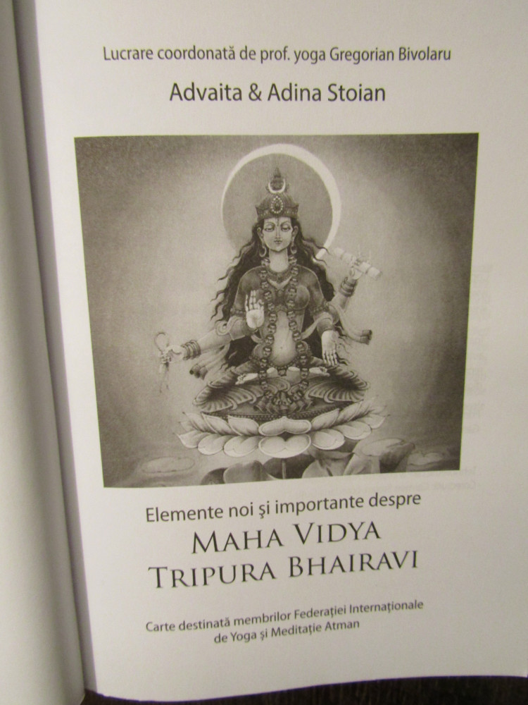 Emperor Stop exhibition Elemente noi ?i importante despre Maha Vidya * Tripura Bhairavi - Advaita  Stoian | arhiva Okazii.ro